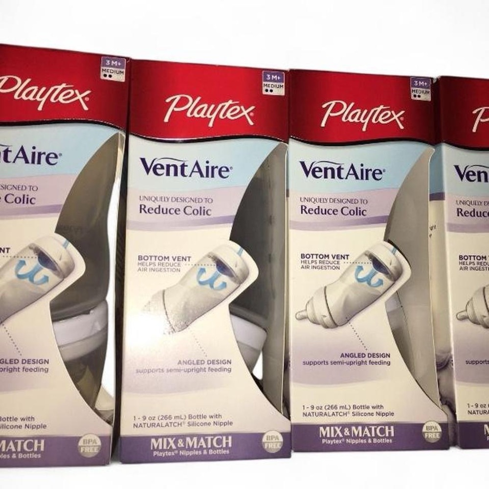 4 Playtex VentAire Bottle Packs – New